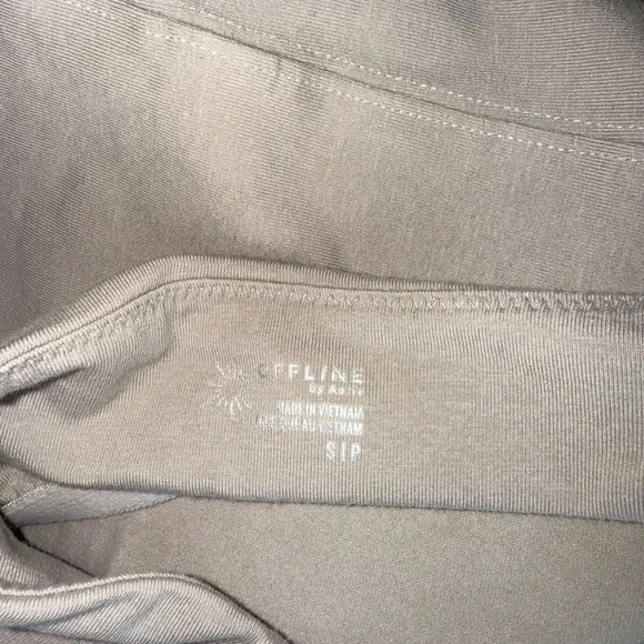 aerie cotton Strapless Beige Tube Top - Picture 3 of 6